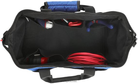 Bolsa de mano para herramientas de boca ancha de 13 pulgadas WORKPRO JDN8Z28 útil almacenamiento