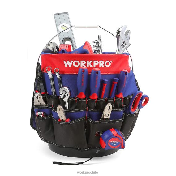 Organizador de herramientas tipo cubo con 51 bolsillos (herramientas excluidas) WORKPRO JDN8Z20 útil almacenamiento