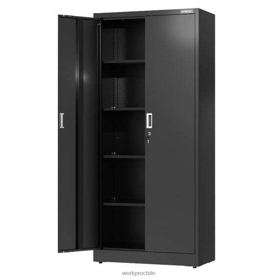 armario de almacenamiento, armarios metálicos de garaje con puertas y estantes WORKPRO JDN8Z22 moderno almacenamiento