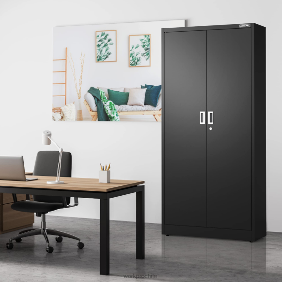 armario de almacenamiento, armarios metálicos de garaje con puertas y estantes WORKPRO JDN8Z22 moderno almacenamiento