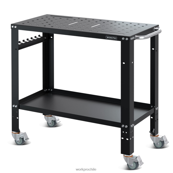 mesa de soldadura portátil, capacidad de carga de 1200 lbs, mesa de nitruración WORKPRO JDN8Z13 nuevo almacenamiento
