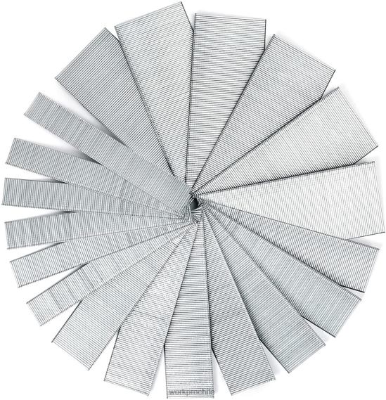 Clavos universales de calibre 18 de 6000 unidades para clavadora eléctrica neumática WORKPRO JDN8Z207 útil herramienta