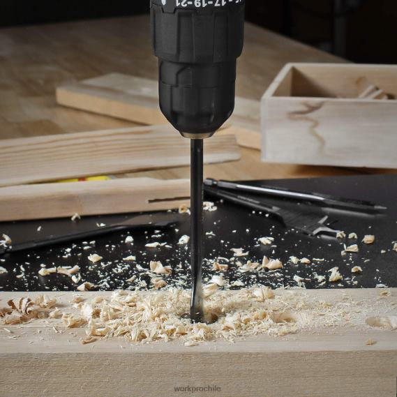 Juego de brocas de espada profesional de acero al carbono premium de 10 piezas WORKPRO JDN8Z192 útil herramienta