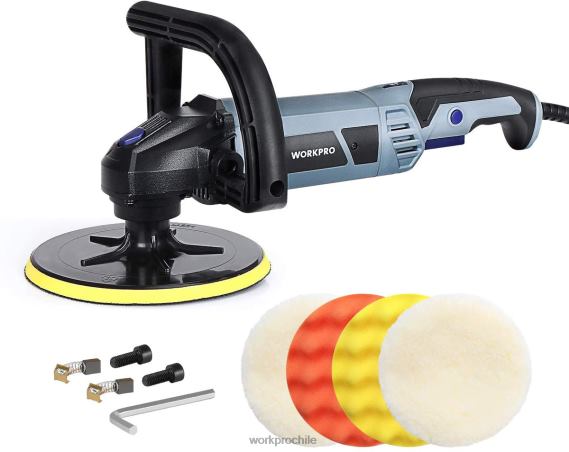 Pulidora con mango desmontable y accesorios WORKPRO JDN8Z231 útil herramienta