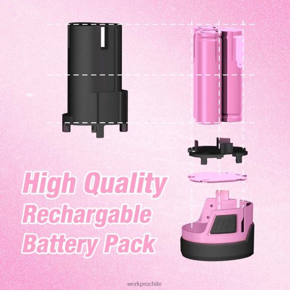 Batería de repuesto de iones de litio de 12 V para taladro atornillador inalámbrico de 12 V WORKPRO JDN8Z223 rosa herramienta