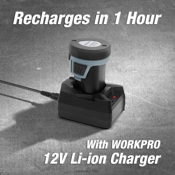 Paquete de baterías de iones de litio de 12v 2.0ah WORKPRO JDN8Z224 útil herramienta