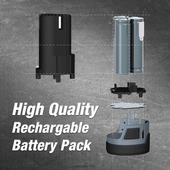 Paquete de baterías de iones de litio de 12v 2.0ah WORKPRO JDN8Z224 útil herramienta