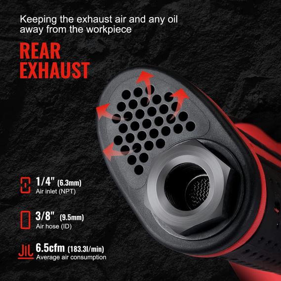 Llave de impacto neumática para cambio de neumáticos y reparación de automóviles WORKPRO JDN8Z189 útil herramienta