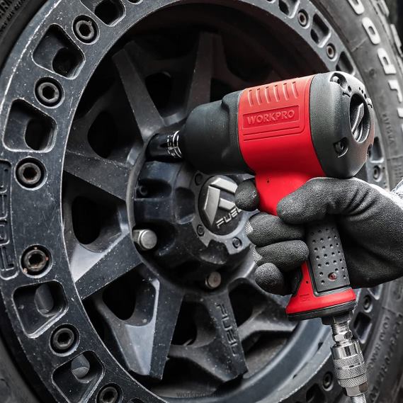 Llave de impacto neumática para cambio de neumáticos y reparación de automóviles WORKPRO JDN8Z189 útil herramienta