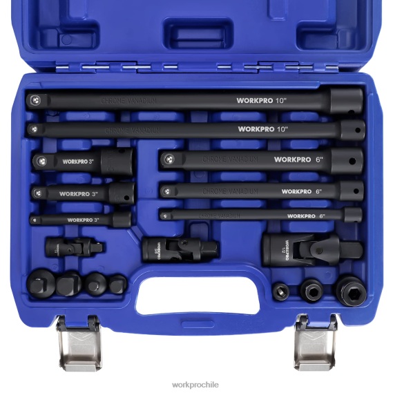 Juego de accesorios para herramientas de accionamiento de 18 piezas WORKPRO JDN8Z137 moderno herramienta