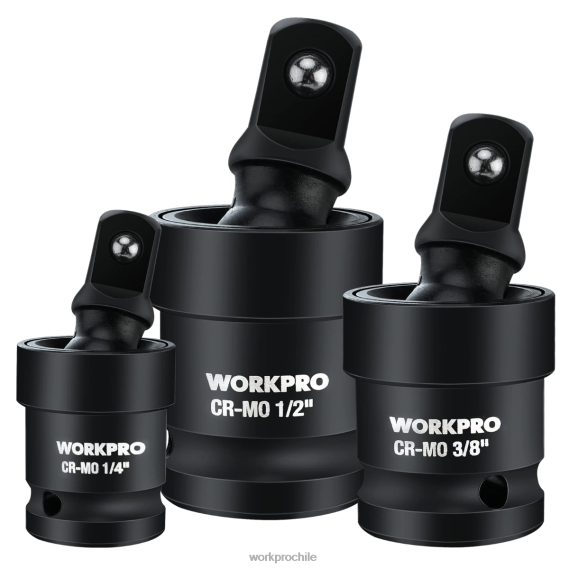 Juego de juntas universales de impacto de 3 piezas WORKPRO JDN8Z148 útil herramienta