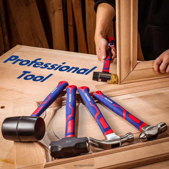 Juego de martillos de 5 piezas. WORKPRO JDN8Z136 moderno herramienta