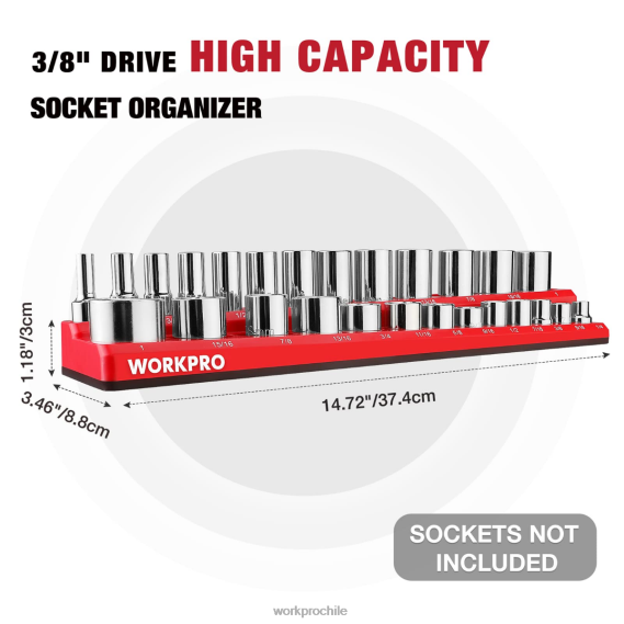 Juego de organizador de enchufes magnéticos. WORKPRO JDN8Z131 nuevo herramienta