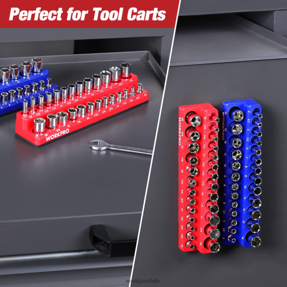 Juego de organizador de enchufes magnéticos. WORKPRO JDN8Z131 nuevo herramienta