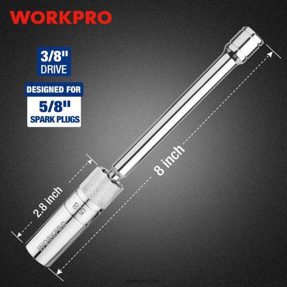 bujía giratoria magnética con enchufe de pared delgada WORKPRO JDN8Z146 moderno herramienta