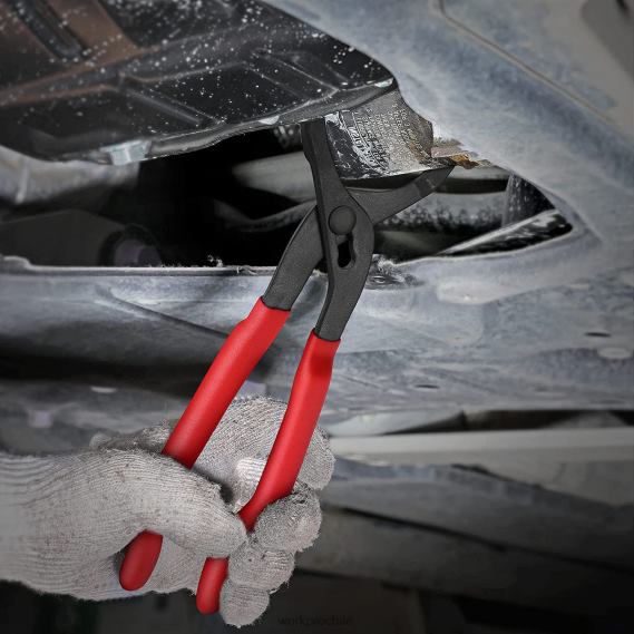 Alicates para filtros de aceite ajustables ideales para accesorios de conductos de filtros de motor WORKPRO JDN8Z69 útil herramienta