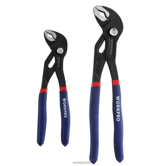 Alicates para juntas ranuradas con agarre cómodo. WORKPRO JDN8Z71 útil herramienta
