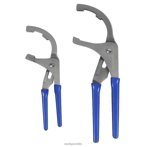 Juego de 2 llaves y alicates para filtro de aceite. WORKPRO JDN8Z76 útil herramienta