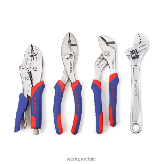 Juego de alicates de 4 piezas, kit de herramientas de mantenimiento del hogar WORKPRO JDN8Z79 útil herramienta