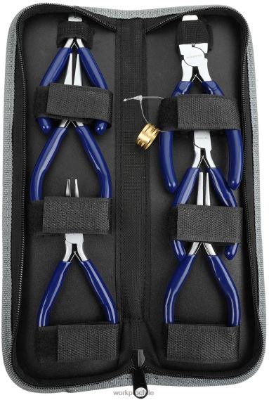 Juego de alicates para joyeros de 7 piezas con bolsa de fácil transporte. WORKPRO JDN8Z78 útil herramienta