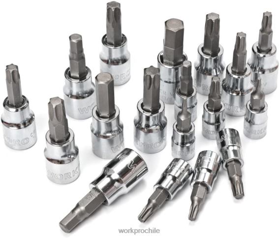 Juego de herramientas de mecánica profesional universal de 450 piezas con caja resistente WORKPRO JDN8Z306 útil herramienta