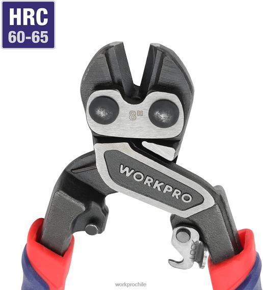 Mini cortador de pernos con bloqueo de seguridad y apalancamiento más eficiente. WORKPRO JDN8Z154 moderno herramienta