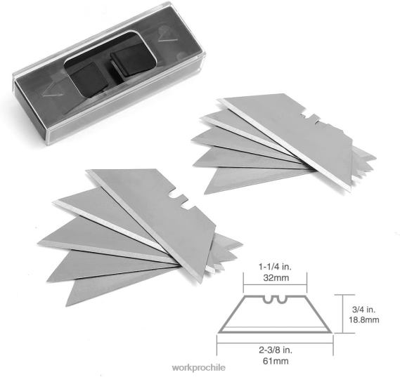 Juego de cuchillos multiusos plegables con hoja de cambio rápido WORKPRO JDN8Z42 moderno herramienta