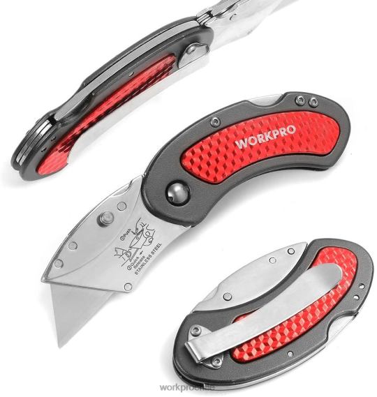 Juego de cuchillos multiusos plegables con hoja de cambio rápido WORKPRO JDN8Z42 moderno herramienta