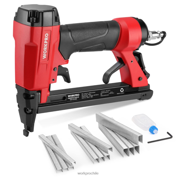 grapadora neumática, grapadora de tapicería 8016/7116 WORKPRO JDN8Z182 moderno herramienta