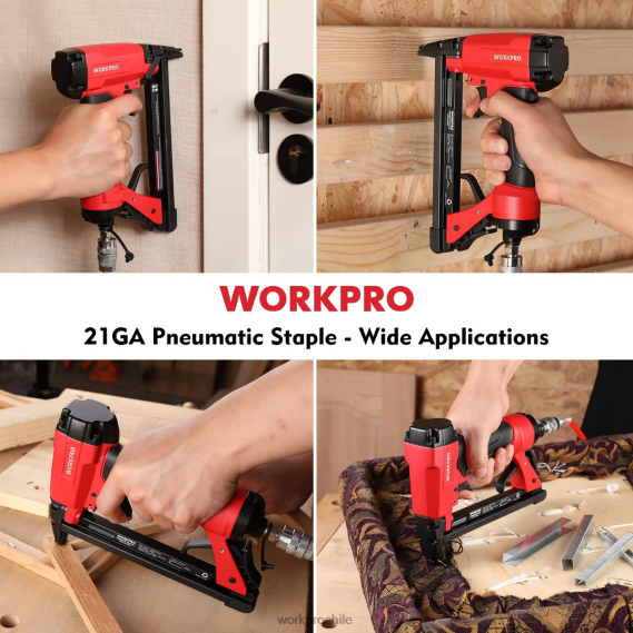 grapadora neumática, grapadora de tapicería 8016/7116 WORKPRO JDN8Z182 moderno herramienta