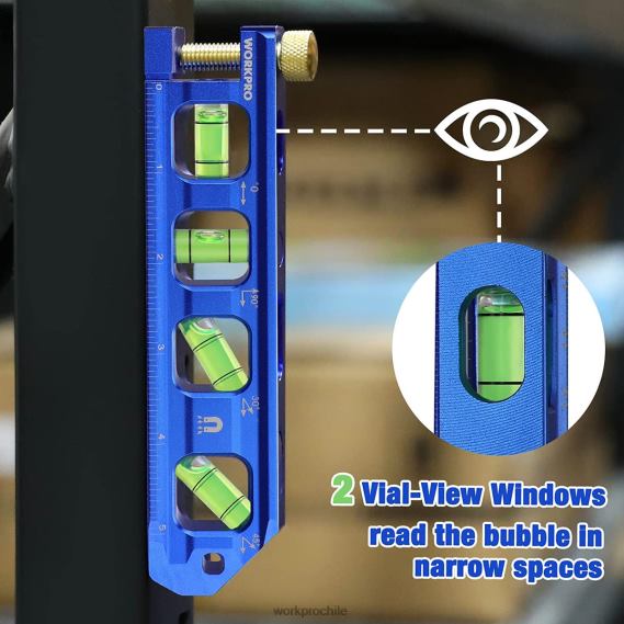 Nivel de flexión de conductos de 6,3 pulgadas. WORKPRO JDN8Z108 útil herramienta