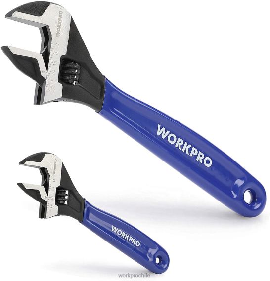 Juego de llaves ajustables de 2 piezas para taller de garaje doméstico y bricolaje WORKPRO JDN8Z87 útil herramienta