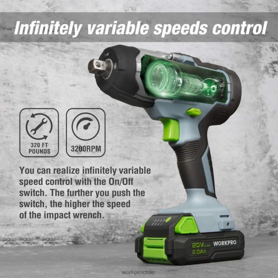 Llave de impacto inalámbrica de 20v, juego de alicates de 5 uds, juego de destornilladores magnéticos de 16 Uds y juego de llaves ajustables de 3 uds. WORKPRO JDN8Z319 útil herramienta